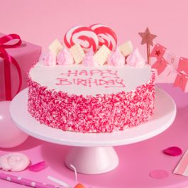 Amazing Decorating Pink Birthday Cake - Birthday cake for girls